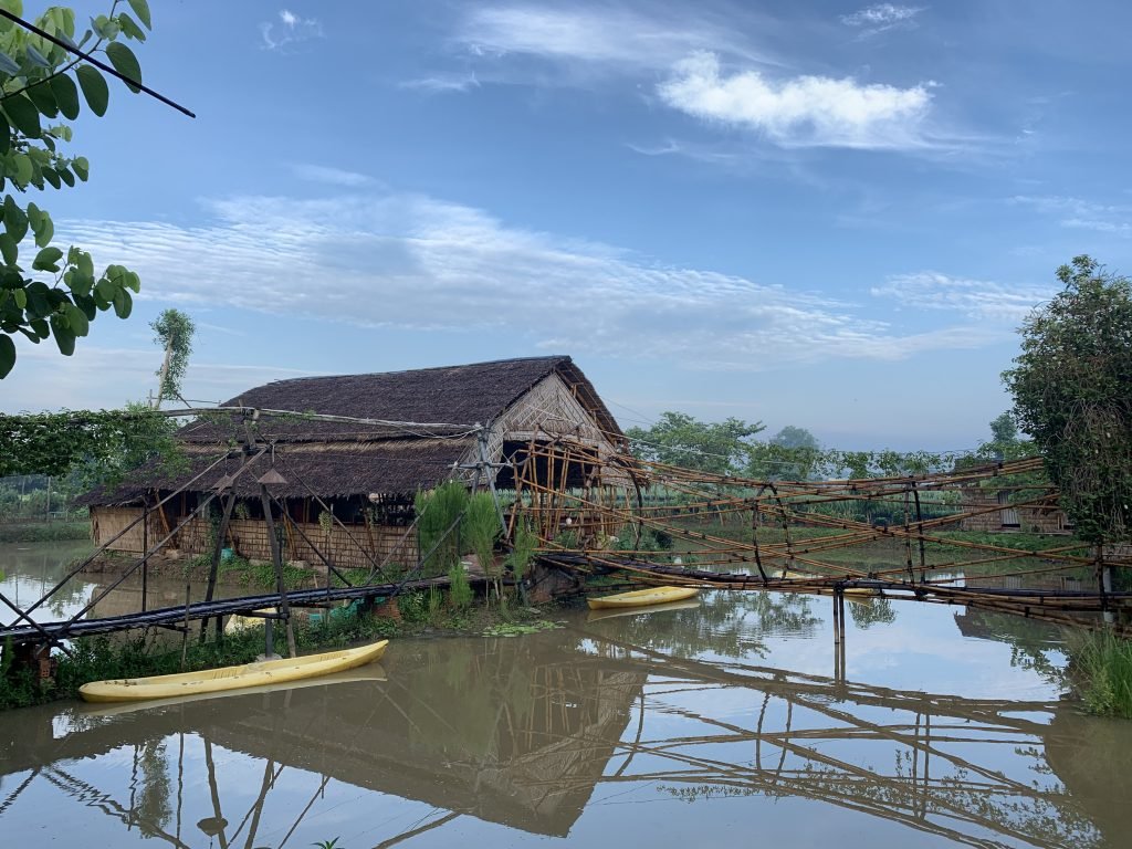 Maison en bambou